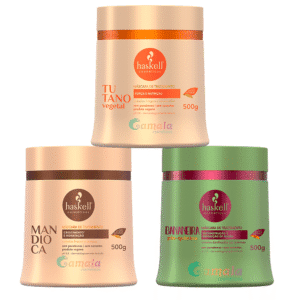Kit Haskell Cronograma Bananeira Mandioca Tutano 500g