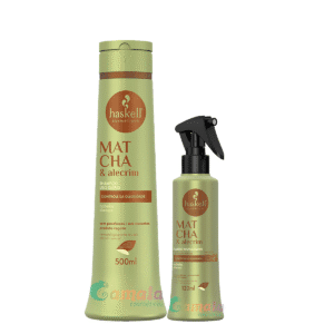 Kit Haskell Matcha Shampoo Alecrim E Fluido 500ml