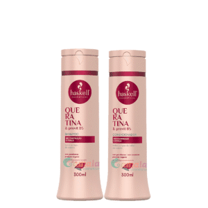 Kit Haskell Queratina Shampoo E Condicionador 300ml