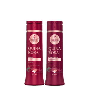 Kit Haskell Quina Rosa Shampoo E Condicionador 300ml