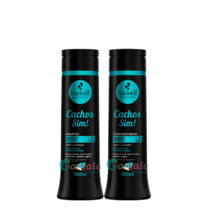 Kit Haskell Cachos Sim Shampoo E Condicionador 300ml