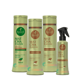 Kit Haskell Matcha Sh E Cond + Sh Hortela E Fluido 300ml