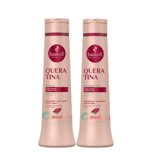 Kit Haskell Queratina Shampoo E Condicionador 500ml