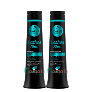 Kit Haskell Cachos Sim Shampoo E Condicionador 500ml