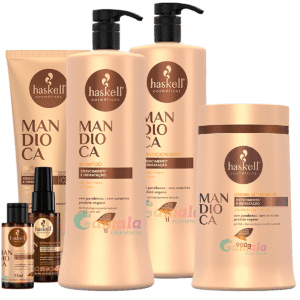 Kit Haskell Mandioca Sh Cond Masc Leave Nect Reparador 1 L