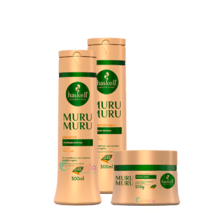 Kit Haskell Murumuru Shampoo Condicionador E Máscara 300Ml