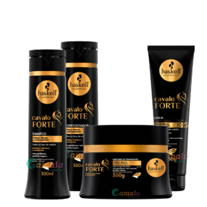 Kit Haskell Cavalo Forte Sh Cond Masc 300Ml E Leave In 150