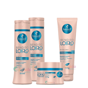 Kit Haskell Bendito Loiro Sh Cond Masc E Proteina 300ml