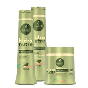 Kit Haskell Hidranutre Shampoo Condicionador E Mascara 500