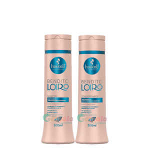Kit Haskell Bendito Loiro Shampoo E Condicionador 300ml