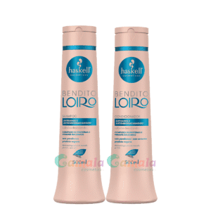 Kit Haskell Bendito Loiro Shampoo E Condicionador 500ml