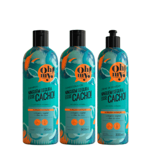 Kit Oh My Sh Cond Másc Creme Ninguém Segura Esse Cacho 500ml