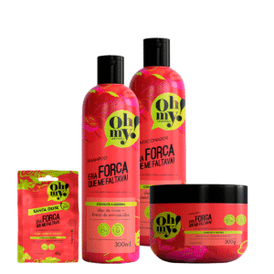 Kit Oh My Sh Cond Másc Dose Era Força Que Me Faltava 300ml