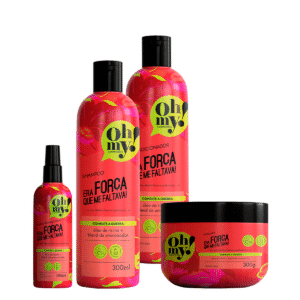 Kit Oh My Sh Cond Másc Finalizador Era Força Que Me Faltava 300ml