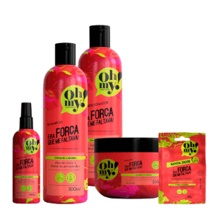 Kit Oh My Sh Cond Másc Fluid Dose Era Força Que Faltava 300ml