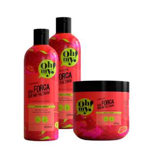 Kit Oh My Shampoo Cond Másca. Era Força Que Me Faltava 500ml