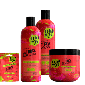 Kit Oh My Sh Cond Másc Dose Era Força Que Me Faltava 500ml
