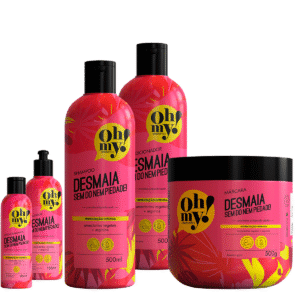 Kit Oh My Sh Cond Másc Sérum Finalizador Desmaia Sem Dó Piedade 500ml