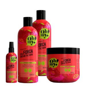 Kit Oh My Sh Cond Másc Fluido Era Força Que Me Faltava 500ml