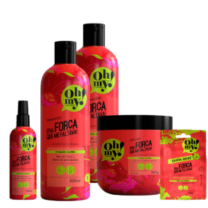 Kit Oh My Sh Cond Másc Finalizador Dose Era Força Que Faltava 500ml