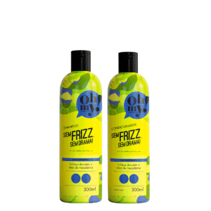 Kit Oh My Shampoo E Condicionador Sem Frizz Sem Drama 300ml