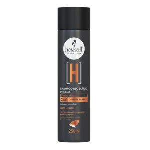 Haskell Shampoo Cabelo E Barba Homen 250ml