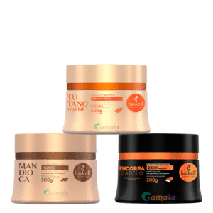 Kit Cronograma Haskell Encorpa Tutano Mandioca 300g