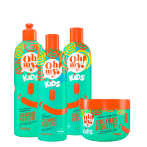 Kit Cachinho Perfeito! Oh My! Sh Cond Masc e creme 300ml