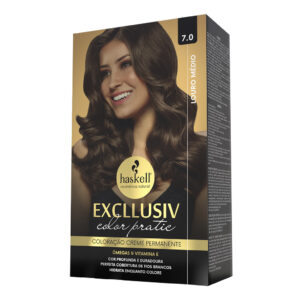 Haskell Kit Color Pratic - 7.0 Louro Medio
