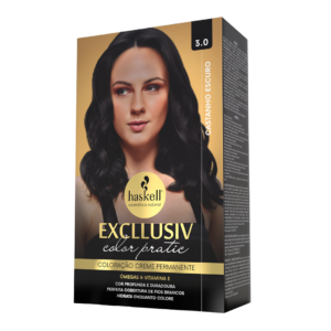 Haskell Kit Color Pratic - 3.0 Castanho Escuro
