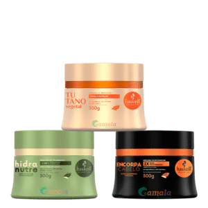 Kit Cronograma Haskell Encorpa Hidranutre Tutano 300g