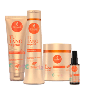 Kit Haskell Tutano Para Cabelos Frágeis E Ressecados 500ml
