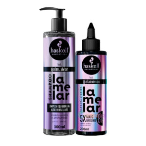 Kit Haskell Shampo E Máscara  Lamelar