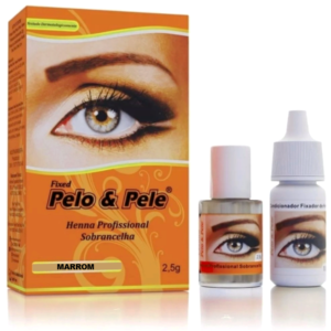 Henna P/ Sobrancelha Pelo & Pele 2,5g - Marrom