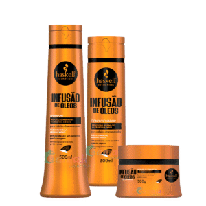 Kit Haskell Infusão Sh 500ml Cond 300ml + Mascara