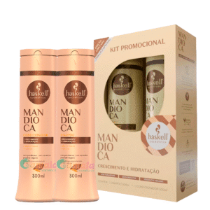 Kit Haskell Mandioca Promopack Crescimento Hidratação