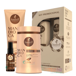 Kit Haskell Mandioca Sh Cond 500g Masc 900g Leave Rep