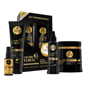 Kit Haskell Cavalo Forte Sh Cond Masc Leave Sel+Tonico 500