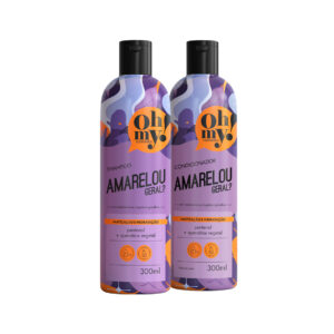 Kit Oh My Shampoo E Condicionador Amarelou Geral Loiro 300ml