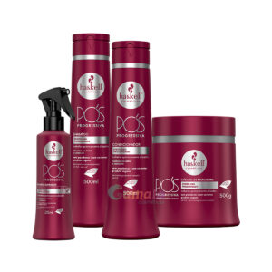 Kit Haskell Pos Progressiva Shampoo Cond Masc E Fluido 500ml