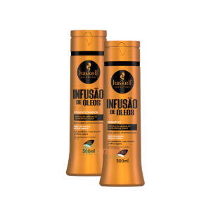Kit Haskell Infusão de Òleos nutrição Shampoo Cond  300ml