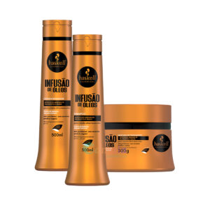 Kit Haskell Infusão de Òleos nutrição Sh Cond 500 Masc 300
