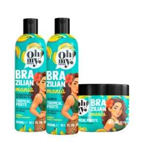 Oh My Kit Cond/Shampo Mascara  Tropical Fruits Brazilian Mania 300ml