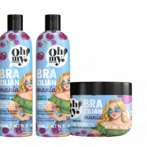 Oh My Kit Cond/Shampo Mascara  Amazon Secrets Brazilian Mania 300ml